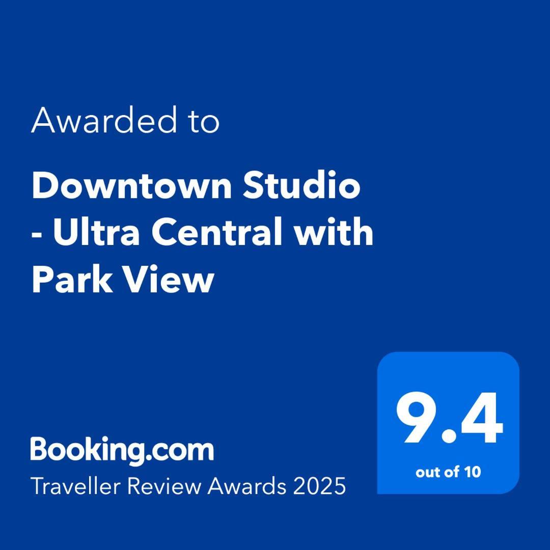 Downtown Studio - Ultra Central With Park View Bucharest Luaran gambar